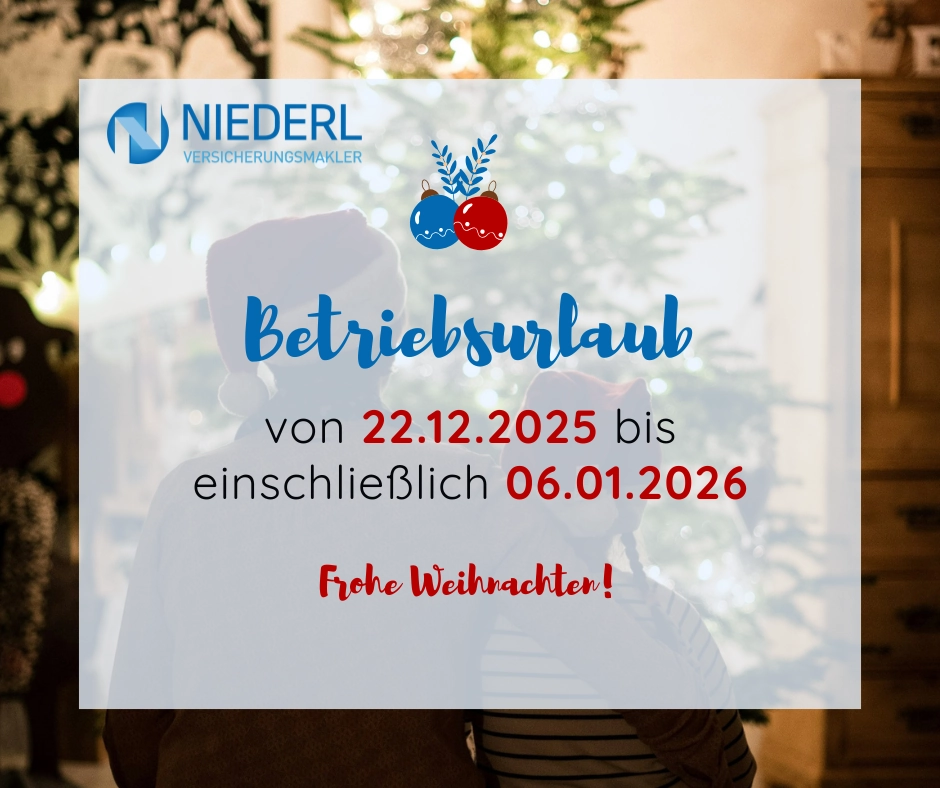 Weihnachten Betriebsurlaub 2025